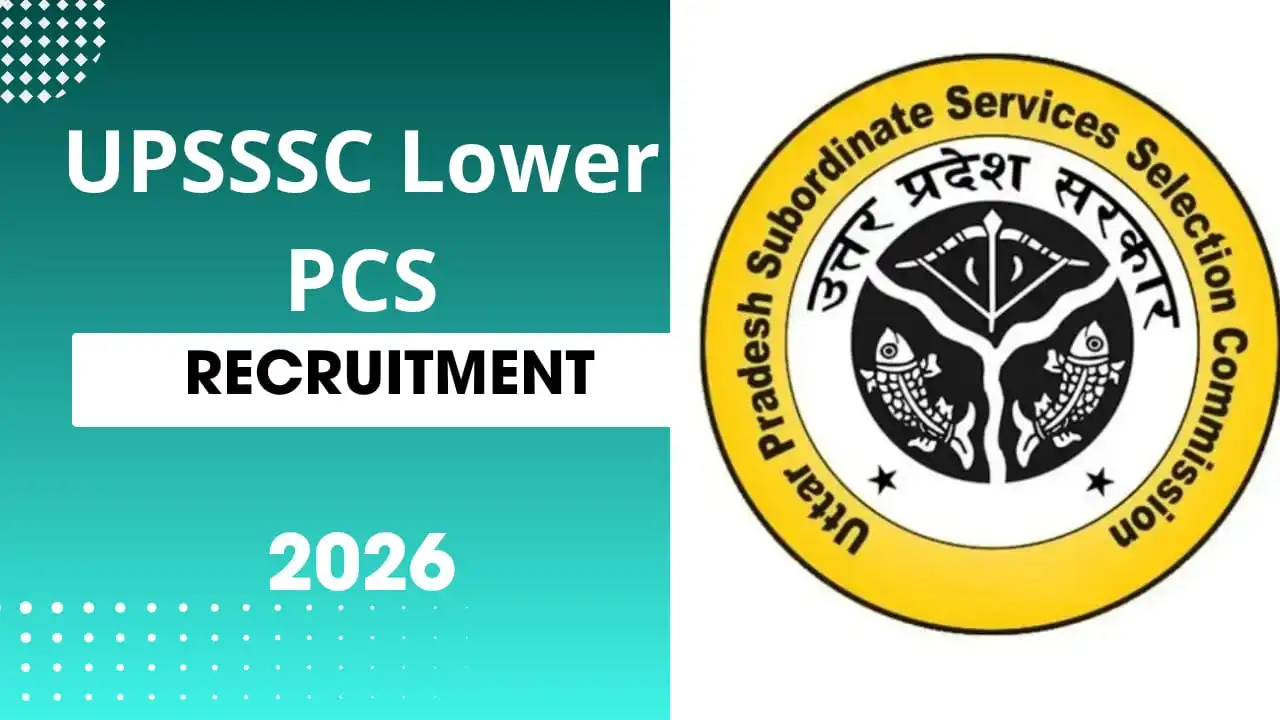 UPSSSC Lower PCS Recruitment 2026